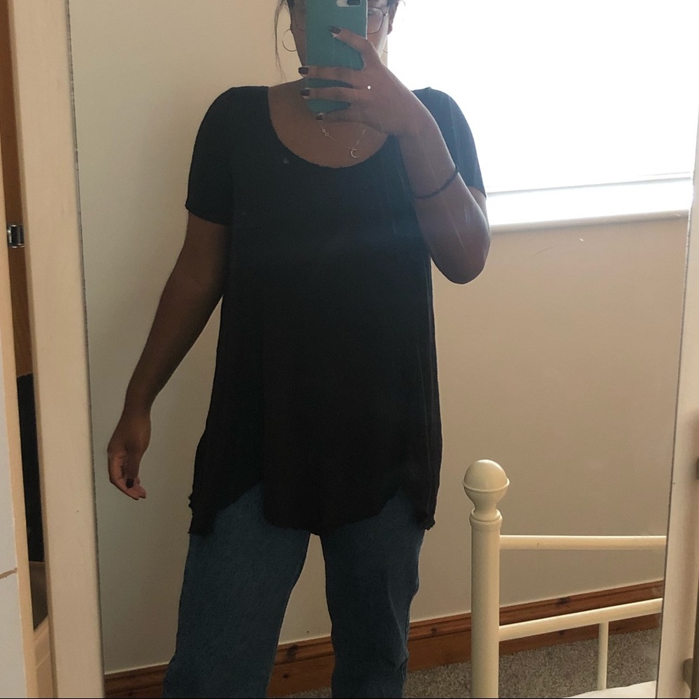 Long loose Black Shirt